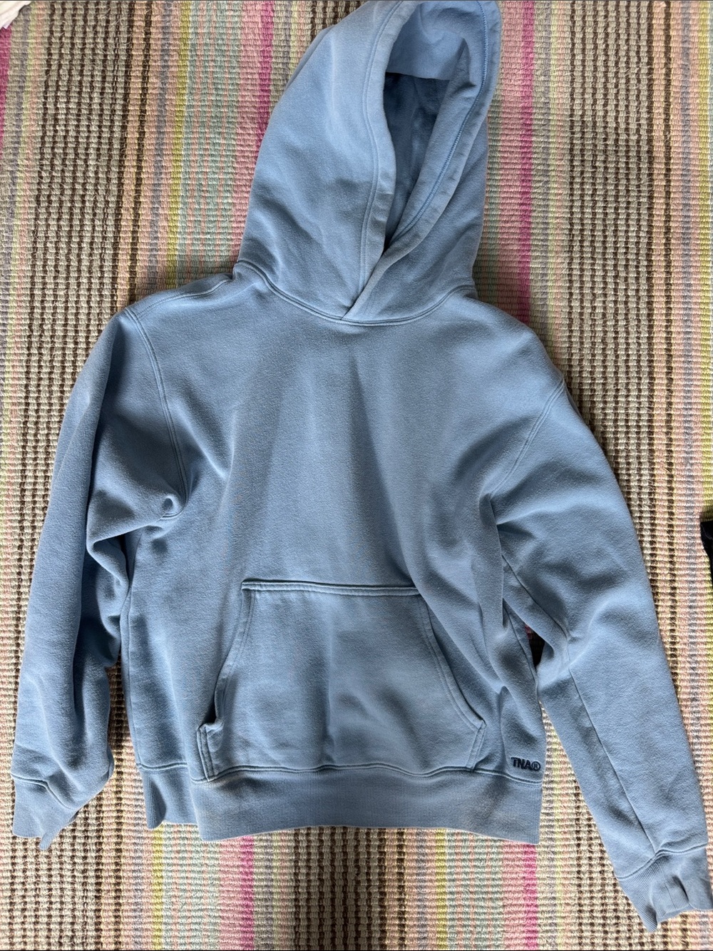 Aritzia Sweatfleece Perfect Fit in Blue